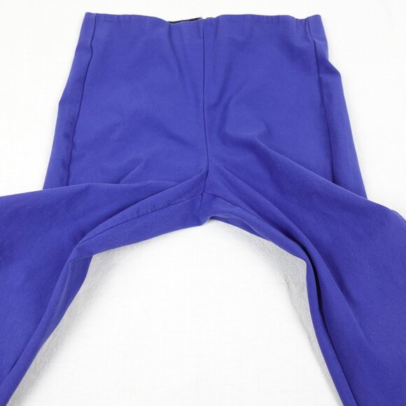 rag & bone Simone Slim Stretch Zipper Pants Electric Blue Women's 10 - Picture 4 of 10